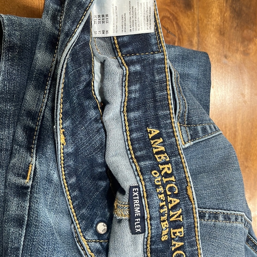 33x30 American Eagle Extreme Flex Jeans  28”inseam